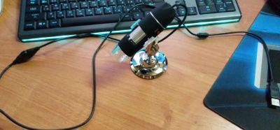 Лот: 10201821. Фото: 1. USB микроскоп с увеличением 50... Микроскопы