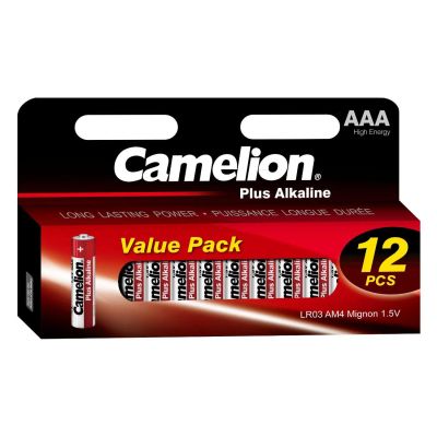 Лот: 24554722. Фото: 1. Батарейки Camelion Plus Alkaline... Батарейки, аккумуляторы, элементы питания