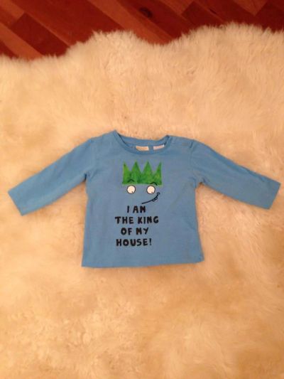 Лот: 4429402. Фото: 1. Кофта ZARA "I am the king of my... Свитера, худи, толстовки