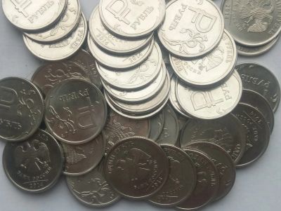 Лот: 17003837. Фото: 1. 1 рубль 2014 Графическое изображение... Россия после 1991 года