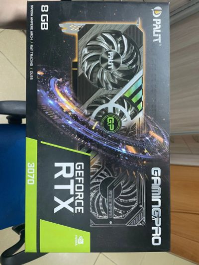 Лот: 20297053. Фото: 1. Palit GeForce RTX 3070 Gaming... Видеокарты