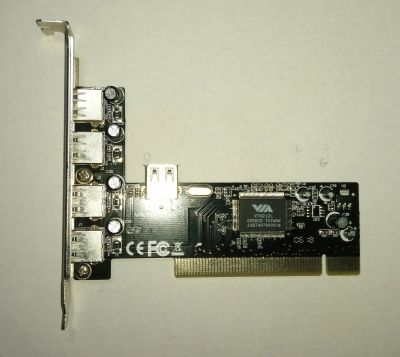 Лот: 25646447. Фото: 1. контроллер Acorp CVUSB2-4 USB2... Платы расширения, контроллеры, доп. порты