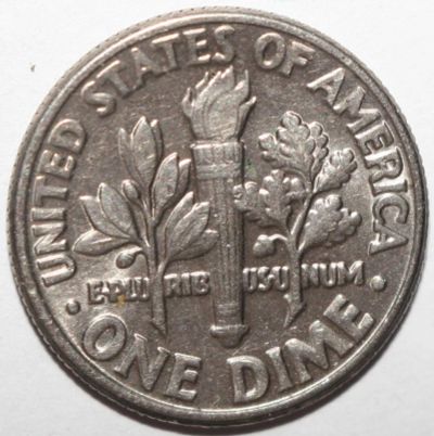 Лот: 11602148. Фото: 1. 1 дайм (10 центов) 1981 год. США... Америка