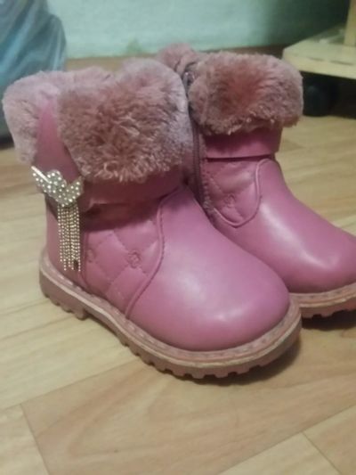 Лот: 10584066. Фото: 1. Сапоги зимние детские на девочку. Сапоги