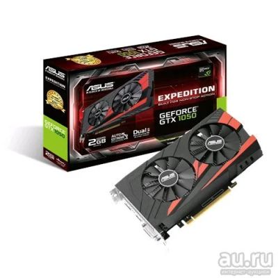 Лот: 13160107. Фото: 1. Asus gtx 1050 expedition 2gb. Видеокарты