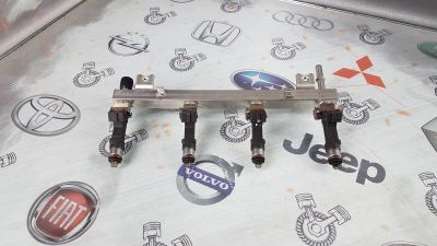 Лот: 23589020. Фото: 1. Форсунка Opel Corsa Z12XEP 24420543. Двигатель и элементы двигателя