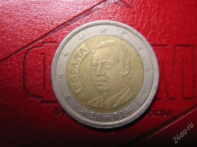 Лот: 1630066. Фото: 1. 2 евро Испания 2001г. Европа