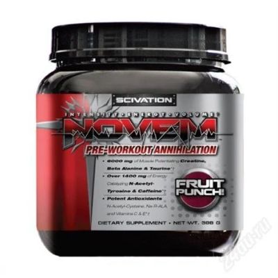 Лот: 2562815. Фото: 1. предтреник novem scivation, цель... Спортивное питание, витамины