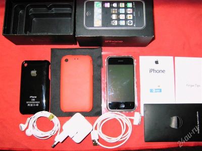Лот: 1163453. Фото: 1. продам iphone 2g (полнейший комплект... Смартфоны