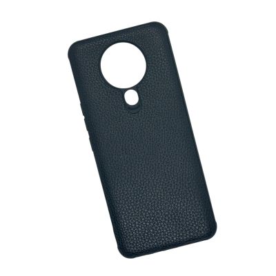 Лот: 25431157. Фото: 1. Чехол Tecno Spark 6 Экокожа (черный... Чехлы, бамперы