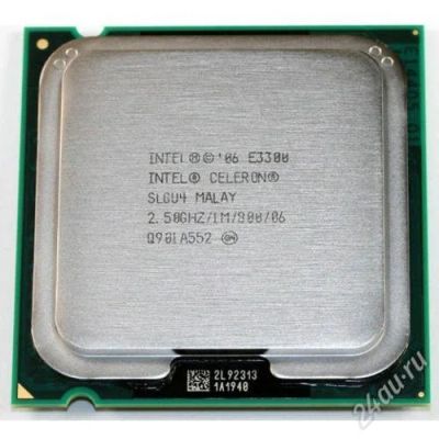 Лот: 2852403. Фото: 1. Процессор Intel Celeron E3300. Процессоры