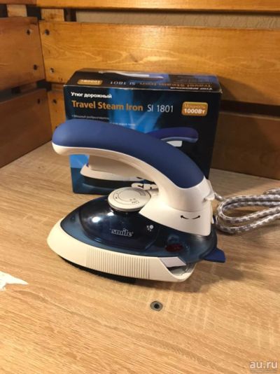Лот: 17963096. Фото: 1. Новый Утюг travel steam iron sa... Утюги, парогенераторы, отпариватели