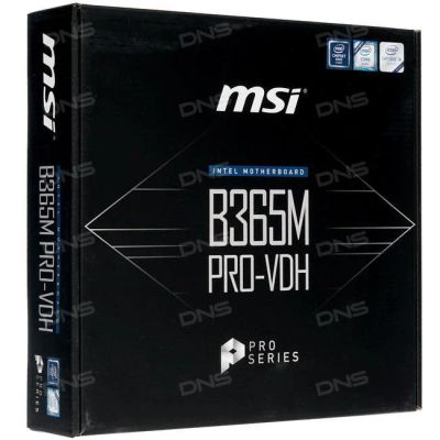 Лот: 16772268. Фото: 1. Материнская плата MSI B365M PRO-VDH... Материнские платы