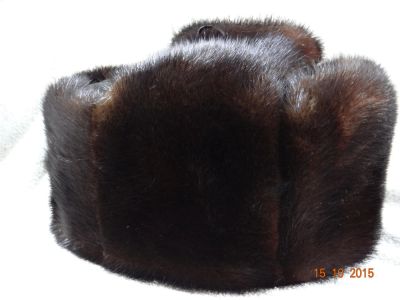 Лот: 6291355. Фото: 1. Шапка зимняя норковая. Головные уборы