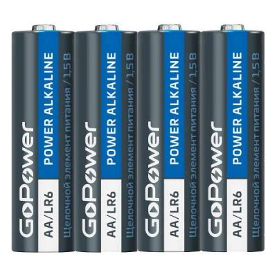 Лот: 24597156. Фото: 1. Батарейки GoPower LR6 (AA) Alkaline... Батарейки, аккумуляторы, элементы питания