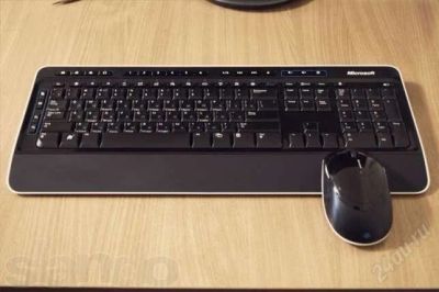 Лот: 2830726. Фото: 1. с рубля! microsoft wireless 3000... Клавиатуры и мыши