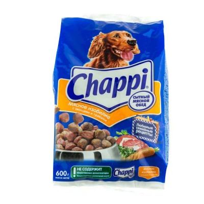 Лот: 15054806. Фото: 1. (Чаппи) Мясное изобилие 600г сухой... Корма