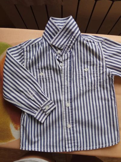 Лот: 11404106. Фото: 1. Детская рубашка Zara Kids, 12-18... Рубашки, блузки, водолазки