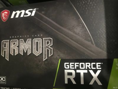Лот: 13622495. Фото: 1. Msi armor GeForce rtx 2070 8gb. Видеокарты