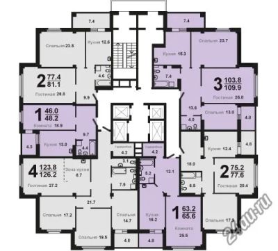 Лот: 5722085. Фото: 1. Продам 1 комнатную "Перья" 65... Квартиры, студии
