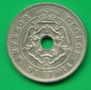 Лот: 8725701. Фото: 1. Южная Родезия 1 пенни 1939 (к49... Африка