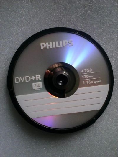 Лот: 11459484. Фото: 1. DVD+R 4.7 Гб 16x Philips 5шт. CD, DVD, BluRay