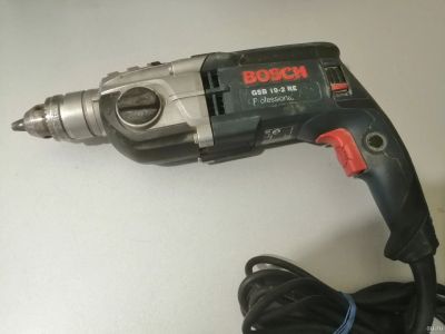 Лот: 14169201. Фото: 1. Дрель Bosch GSB 19-2 RE (2107-08... Электроинструмент