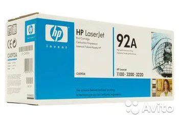Лот: 5392611. Фото: 1. Картридж HP C4092A (92A) для HP... Картриджи, расходные материалы