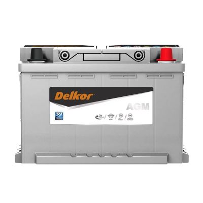 Лот: 17144232. Фото: 1. DELkOR AGM LN4 80.0 обр со стандартными... Аккумуляторы
