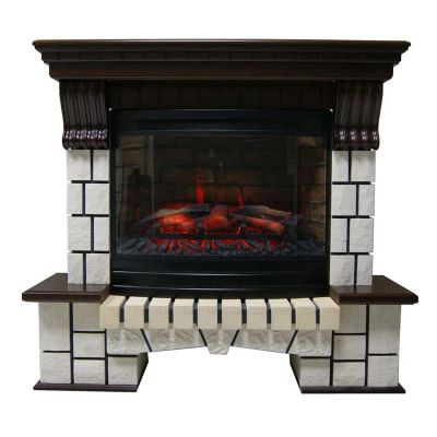 Лот: 24945168. Фото: 1. Электрический камин Inter Flame... Камины, печи-камины