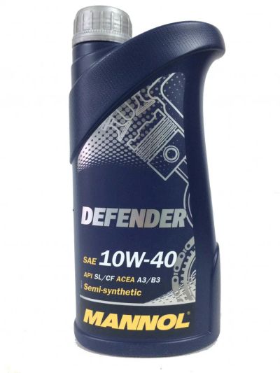 Лот: 14493356. Фото: 1. MANNOL Defender SAE 10W-40 API... Масла, жидкости