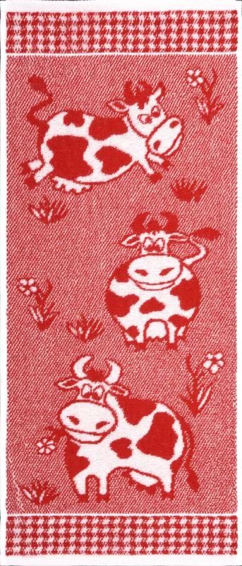 Лот: 11013858. Фото: 1. Полотенце махровое Happy cow. Полотенца