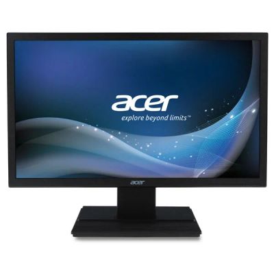 Лот: 10694382. Фото: 1. Монитор Acer V206HQL 19.5" черный... ЖК-мониторы