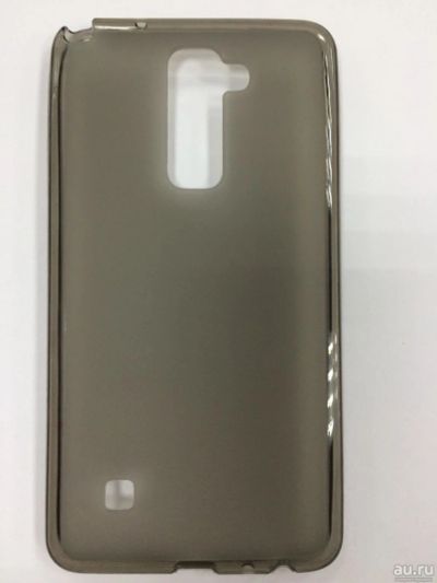 Лот: 10107990. Фото: 1. Чехол LG Stylus 2 Силикон Серый... Чехлы, бамперы