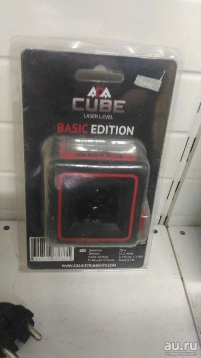 Лот: 8853687. Фото: 1. Лазерный уровень ADA Cube Basic... Электроинструмент