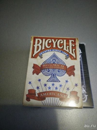 Лот: 8798803. Фото: 1. Bicycle americana. Настольные игры, карты