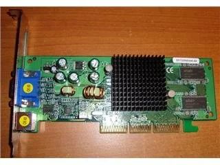Лот: 167587. Фото: 1. Видеокарта GeForce MX440-8x 64... Видеокарты