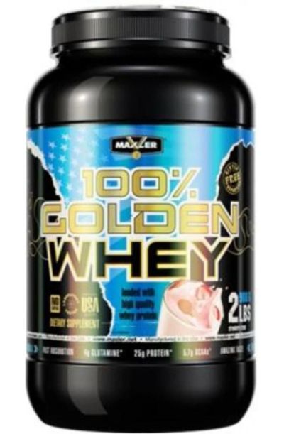 Лот: 11397747. Фото: 1. Протеин 100% Golden Whey Maxler... Спортивное питание, витамины