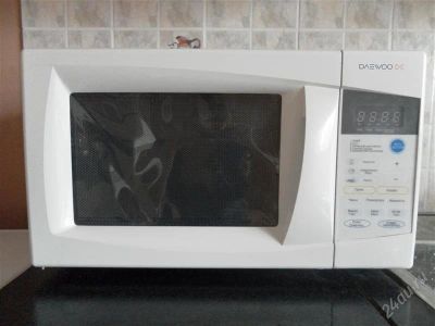 Лот: 1060691. Фото: 1. Микроволновая печь "Daewoo" с... Микроволновки, мини-печи
