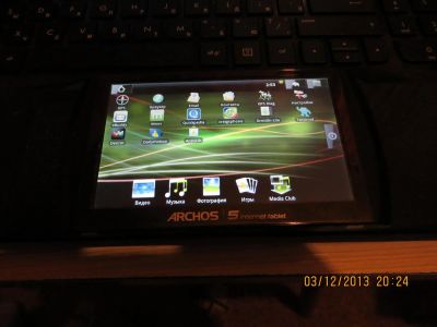 Лот: 3470726. Фото: 1. Archos 5 internet tablet 32 gb. Планшеты