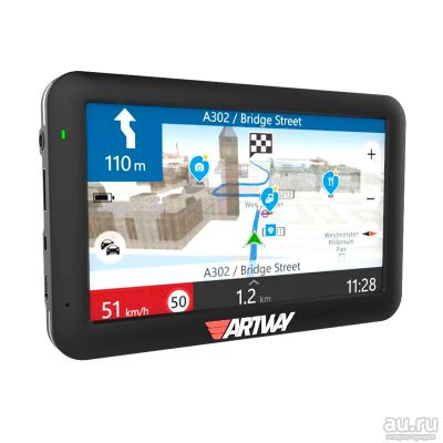 Лот: 10128566. Фото: 1. Новый! GPS Навигатор ArtWay NV-800... GPS-навигаторы