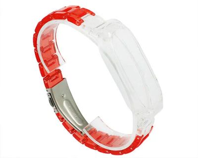 Лот: 20886344. Фото: 1. Ремешок Xiaomi Mi Band 7 PC clear... Смарт-часы, фитнес-браслеты, аксессуары