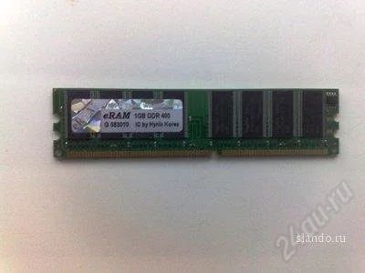 Лот: 1184418. Фото: 1. Оперативная память 1GB DDR 400... Оперативная память