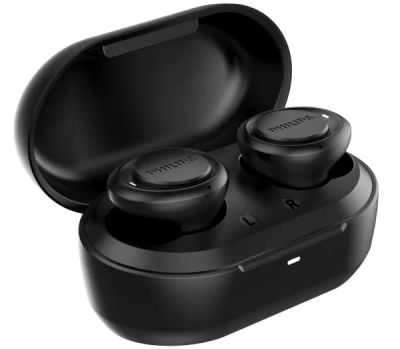 Лот: 22219729. Фото: 1. Bluetooth-гарнитура Philips TAT1215BK... Наушники, гарнитуры