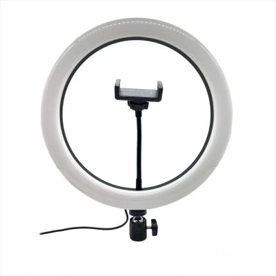 Лот: 22145847. Фото: 1. ЛАМПА КОЛЬЦЕВАЯ DIMMABLE12 32cm. Вспышки, осветители, рассеиватели