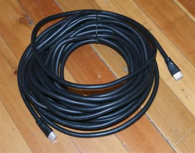 Лот: 2224480. Фото: 1. Кабель HDMI - HDMI 15 метров... Другое (тв и видео)
