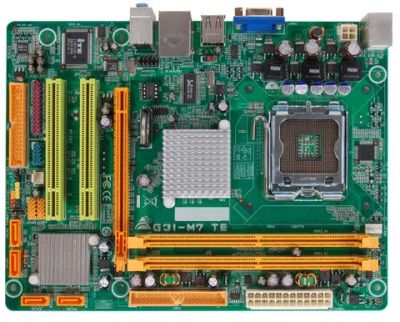 Лот: 8125567. Фото: 1. BioStar G31-M7 TE ver6.2 (OEM... Материнские платы