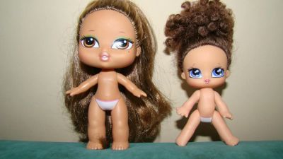 Лот: 6093388. Фото: 1. 2 фирменные малышки Братц Bratz... Куклы и аксессуары