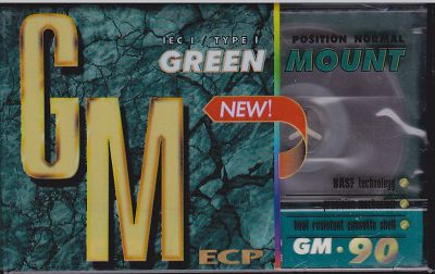 Лот: 8017954. Фото: 1. Аудиокассета ECP Green Mount GM... Другое (аудиотехника)