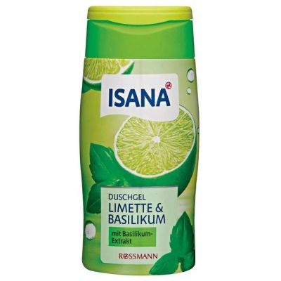 Лот: 10950637. Фото: 1. ISANA Гель для душа Лайм и базилик... Уход за телом